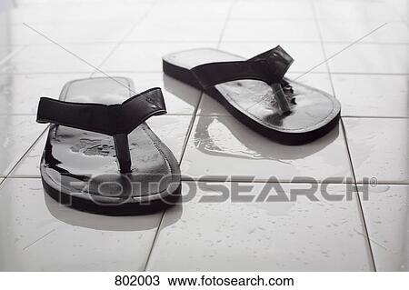 A pair of flip-flops View Large Photo Image Stock Image - A pair of flip-flops. Fotosearch