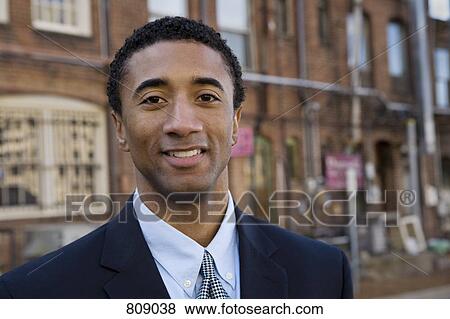 Stock Photo - Portrait of a businessman. Fotosearch