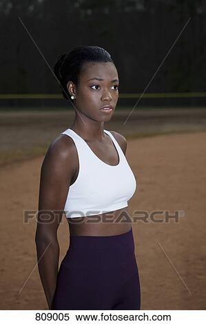 Portrait of a sportswoman View Large Photo Image Stock Photography - Portrait of a sportswoman. Fotosearch