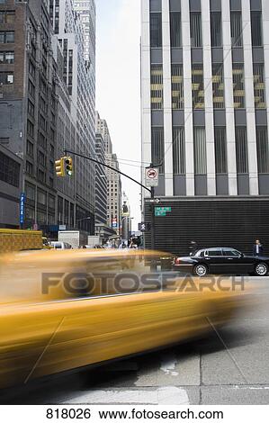 Street scene, Manhattan, New York City View Large Photo Image Stock Photograph - Street scene, Manhattan, New York City. Fotosearch