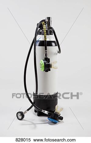 Stock Photography - A scuba diving oxygen tank. Fotosearch