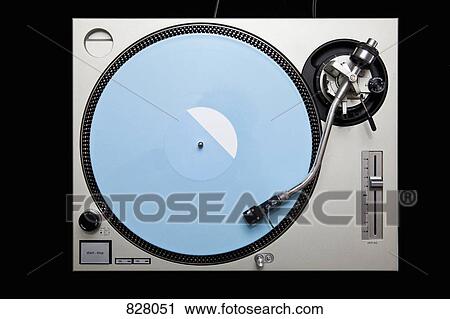 Stock Image - A turntable. Fotosearch