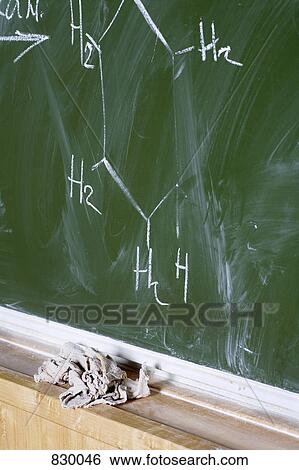 Detail of a handwritten molecular structure on a blackboard View Large Photo Image Stock Photograph - Detail of a handwritten molecular structure on a blackboard. Fotosearch