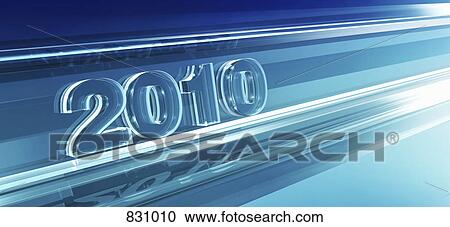 2010 in a blue background View Large Photo Image Stock Image - 2010 in a blue background. Fotosearch