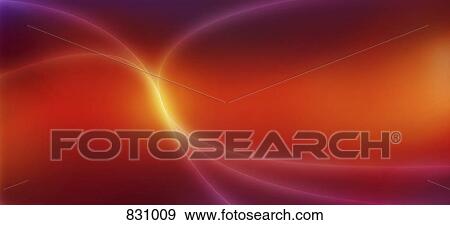 Stock Photo - Illuminated abstract pattern. Fotosearch