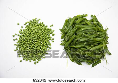 A pile of shelled peas and a pile of empty pods View Large Photo Image Stock Photography - A pile of shelled peas and a pile of empty pods. Fotosearch