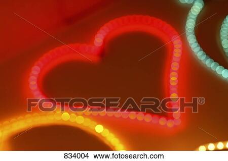 Heart shape light View Large Photo Image Picture - Heart shape light. Fotosearch