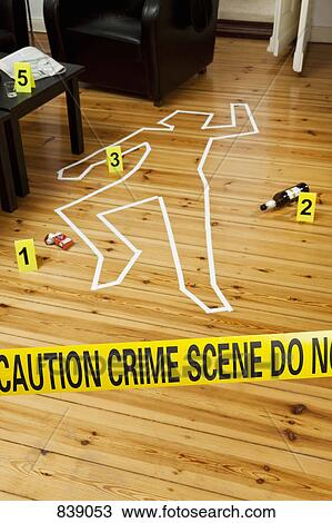 Crime Scene View Large Photo Image Stock Image - Crime Scene. Fotosearch