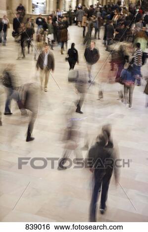 Pedestrians walking in a public square, Manhattan, New York City, NY, USA View Large Photo Image Stock Photograph - Pedestrians walking in a public square, Manhattan, New York City, NY, USA. Fotosearch