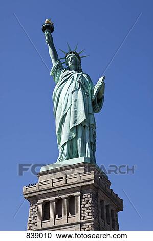 Stock Image - Statue of Liberty, Liberty Island, New York City, NY, USA. Fotosearch