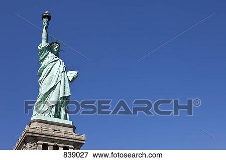Stock Photo - Statue of Liberty, Liberty Island, New York City, NY, USA. Fotosearch