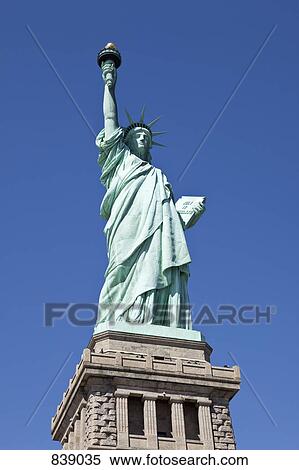 Statue of Liberty, Liberty Island, New York City, NY, USA View Large Photo Image Stock Photography - Statue of Liberty, Liberty Island, New York City, NY, USA. Fotosearch