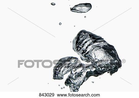 Bubbles in water View Large Photo Image Stock Photo - Bubbles in water. Fotosearch