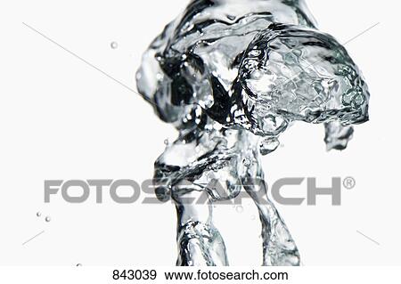 Bubbles in water View Large Photo Image Stock Photo - Bubbles in water. Fotosearch