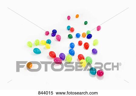 Colored balloons on the ground View Large Photo Image Stock Photography - Colored balloons on the ground. Fotosearch