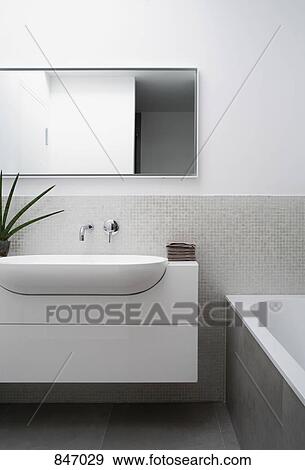 A modern bathroom View Large Photo Image Stock Photo - A modern bathroom. Fotosearch