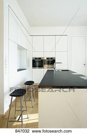 Stock Image - A modern kitchen. Fotosearch