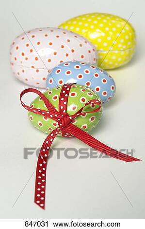 Stock Image - Decorated eggs. Fotosearch