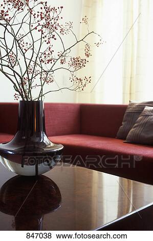 Stock Photo - Detail of a modern living room. Fotosearch