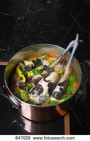 Poultry stew in a pot View Large Photo Image Stock Photo - Poultry stew in a pot. Fotosearch