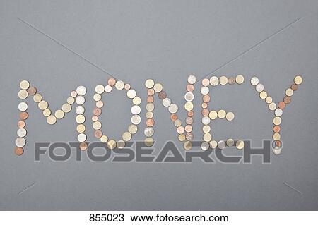Coins spelling out MONEY View Large Photo Image Stock Image - Coins spelling out MONEY. Fotosearch