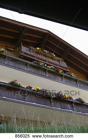 Detail of a wooden chalet, Huettschlag, Austria View Large Photo Image Stock Photography - Detail of a wooden chalet, Huettschlag, Austria. Fotosearch