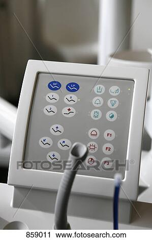Control panel for a dental chair View Large Photo Image Stock Image - Control panel for a dental chair. Fotosearch
