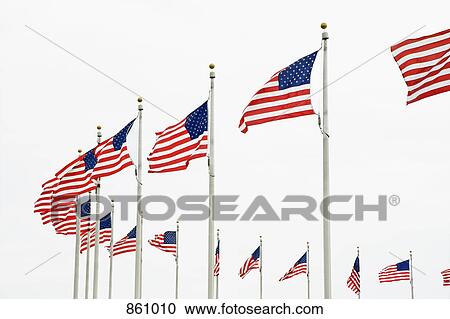 Ring of American flags, Washington DC, USA View Large Photo Image Stock Image - Ring of American flags, Washington DC, USA. Fotosearch