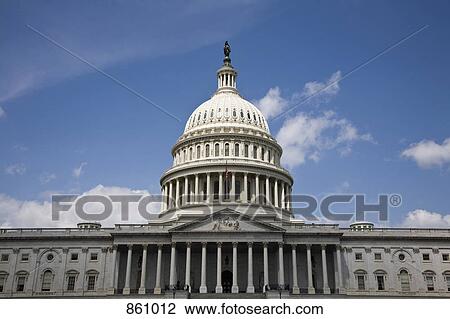Stock Image - United States Capitol Building, Washington DC, USA. Fotosearch