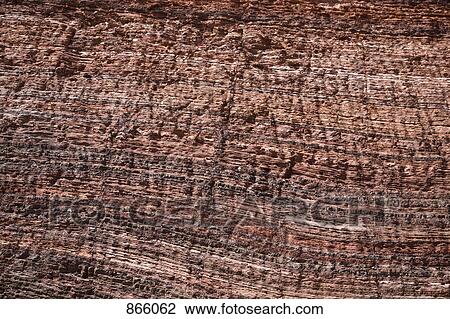 Stock Image - View of a rocky surface from above, Port Hedland, Western Australia, Australia. Fotosearch
