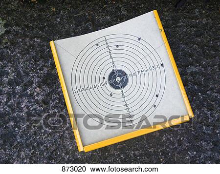 A target with holes View Large Photo Image Stock Image - A target with holes. Fotosearch