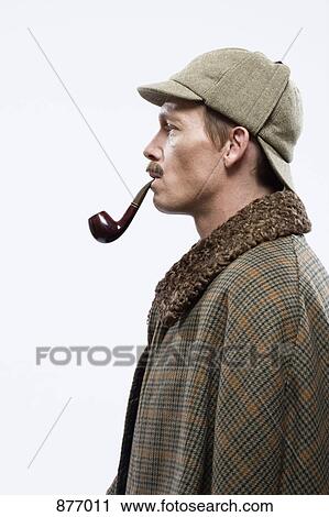 A man dressed up as Sherlock Holmes View Large Photo Image Stock Image - A man dressed up as Sherlock Holmes. Fotosearch