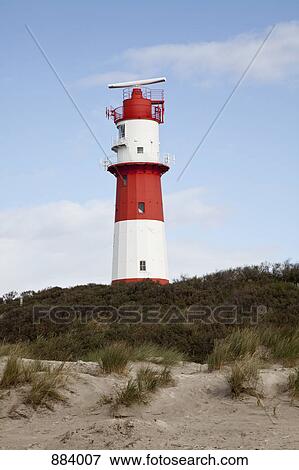 A lighthouse, Borkum, East Frisia, East Frisian Islands, Lower Saxony, Germany View Large Photo Image Stock Photo - A lighthouse, Borkum, East Frisia, East Frisian Islands, Lower Saxony, Germany. Fotosearch