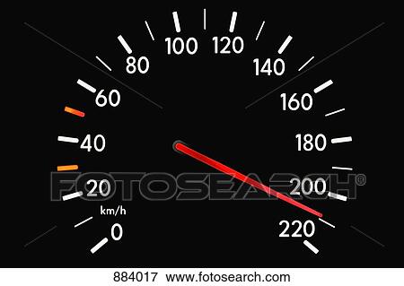 A speedometer View Large Photo Image Stock Photo - A speedometer. Fotosearch