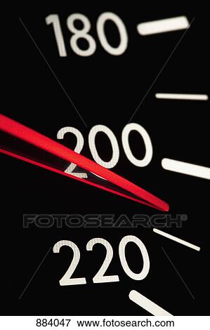 Detail of a speedometer View Large Photo Image Stock Photo - Detail of a speedometer. Fotosearch