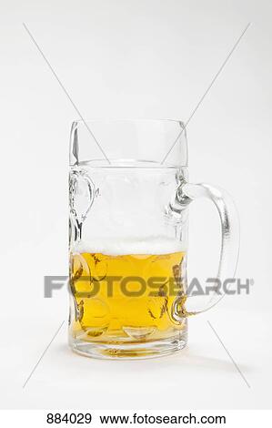 Half a mug of beer View Large Photo Image Stock Photo - Half a mug of beer. Fotosearch