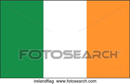 Stock Image - IRELANDflaggif, IRELANDflag. Fotosearch