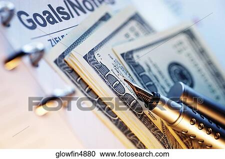 Appointment book, pen and US one hundred dollar bills, close-up View Large Photo Image Stock Image - Appointment book, pen and US one hundred dollar bills, close-up. Fotosearch