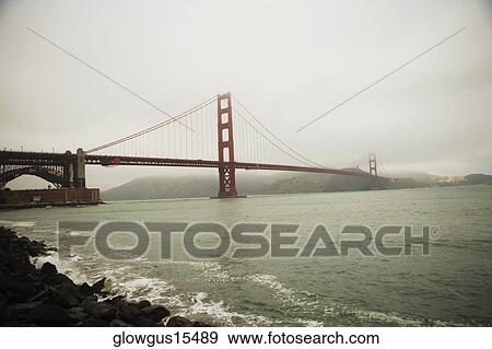 Bridge over the bay, Golden Gate Bridge, San Francisco, California, USA View Large Photo Image Stock Photo - Bridge over the bay, Golden Gate Bridge, San Francisco, California, USA. Fotosearch