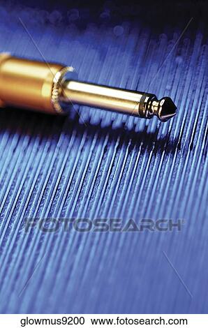 Close-up of audio plug View Large Photo Image Stock Image - Close-up of audio plug. Fotosearch