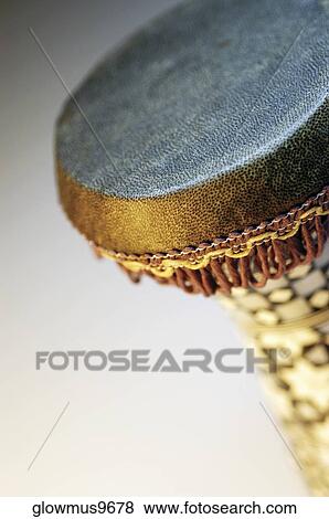 Stock Photo - Close-up of bongo drum. Fotosearch