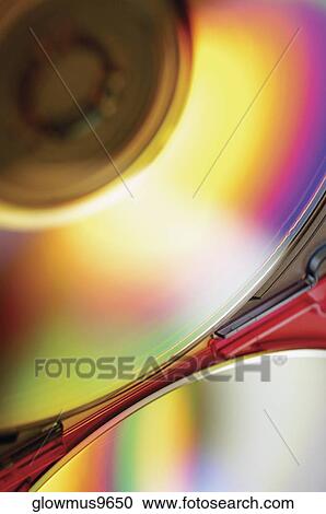 Stock Image - Close-up of CDs and plastic cases. Fotosearch