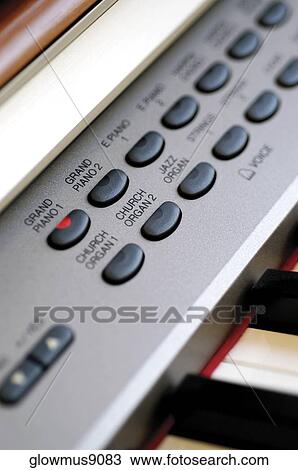 Close-up of controls on electric piano View Large Photo Image Stock Image - Close-up of controls on electric piano. Fotosearch