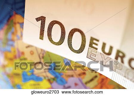 Close-up of one hundred Euro banknote View Large Photo Image Stock Image - Close-up of one hundred Euro banknote. Fotosearch