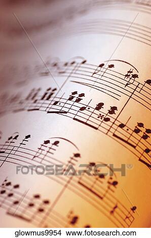 Close-up of sheet music View Large Photo Image Picture - Close-up of sheet music. Fotosearch