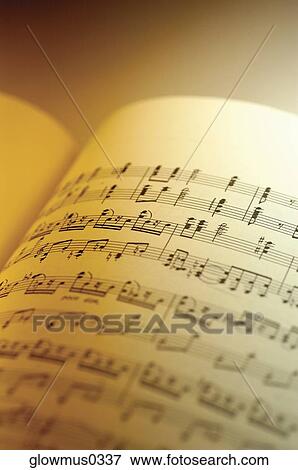 Close-up of sheet music View Large Photo Image Stock Photo - Close-up of sheet music. Fotosearch