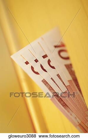 Close-up of ten Euro banknotes View Large Photo Image Stock Photo - Close-up of ten Euro banknotes. Fotosearch