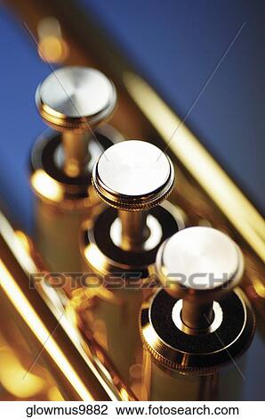 Close-up of trumpet keys View Large Photo Image Stock Image - Close-up of trumpet keys. Fotosearch