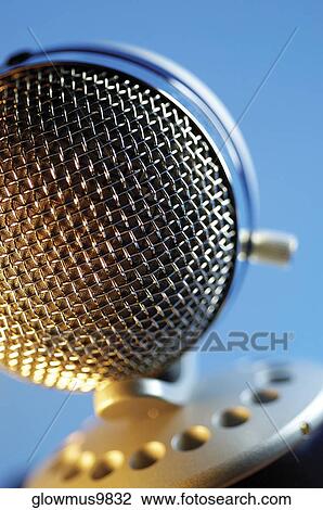 Extreme close-up of microphone View Large Photo Image Stock Image - Extreme close-up of microphone. Fotosearch