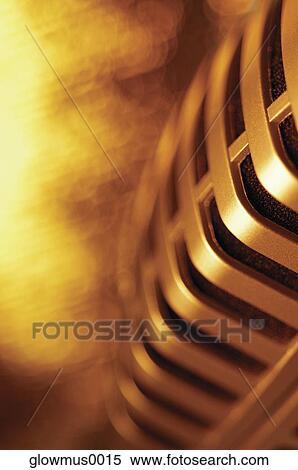 Extreme close-up of microphone View Large Photo Image Stock Photography - Extreme close-up of microphone. Fotosearch